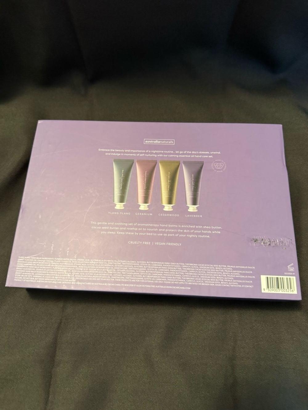 NIB- Australian Naturals Sweet Dreams Sleep Ritual Hand Balm Gift Set - Picture 6 of 6